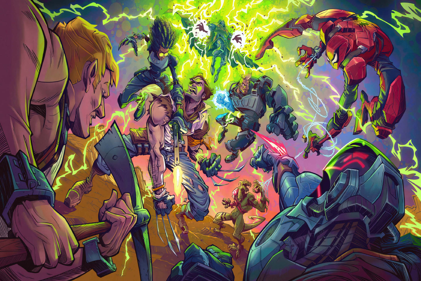 Zero War Wolverine Comic Book Jigsaw Puzzle