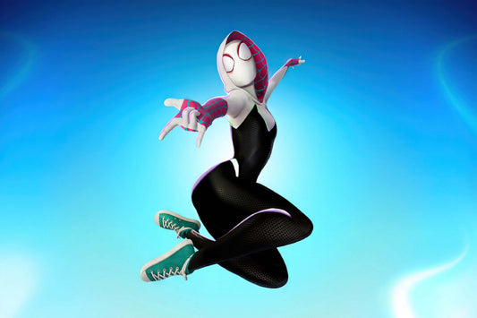 Spider Gwen Comic Book Poster Print Wall Art