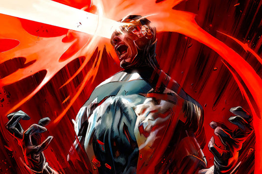 Cyclops Optic Blast Marvel Comics Comic Book Poster Print Wall Art