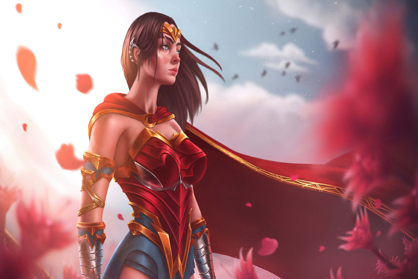 Wonder Woman Dc Superhero Comic Book Poster Print Wall Art