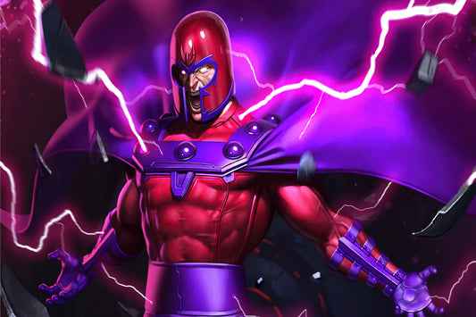Magneto Power Marvel Comics Comic Book Poster Print Wall Art