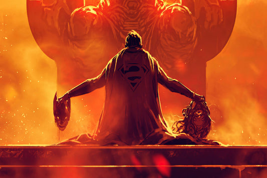 Evil Superman Dc Comics Comic Book Poster Print Wall Art