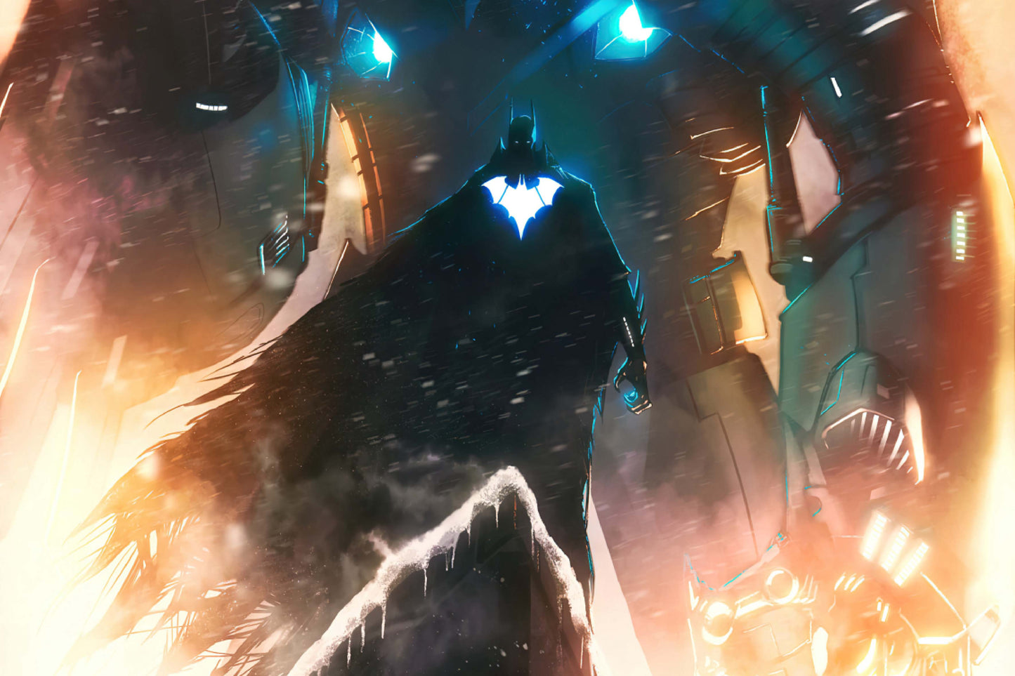 Batman Dc Art Comic Book Poster Print Wall Art