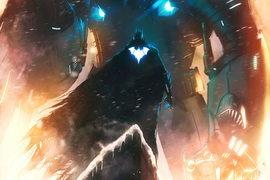 Batman Dc Art Comic Book Poster Print Wall Art