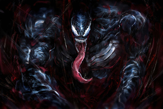 Venom Marvel Comics Art Comic Book Jigsaw Puzzle