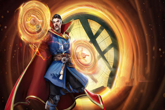Doctor Strange Comics Marvel Super War Comic Book Poster Print Wall Art