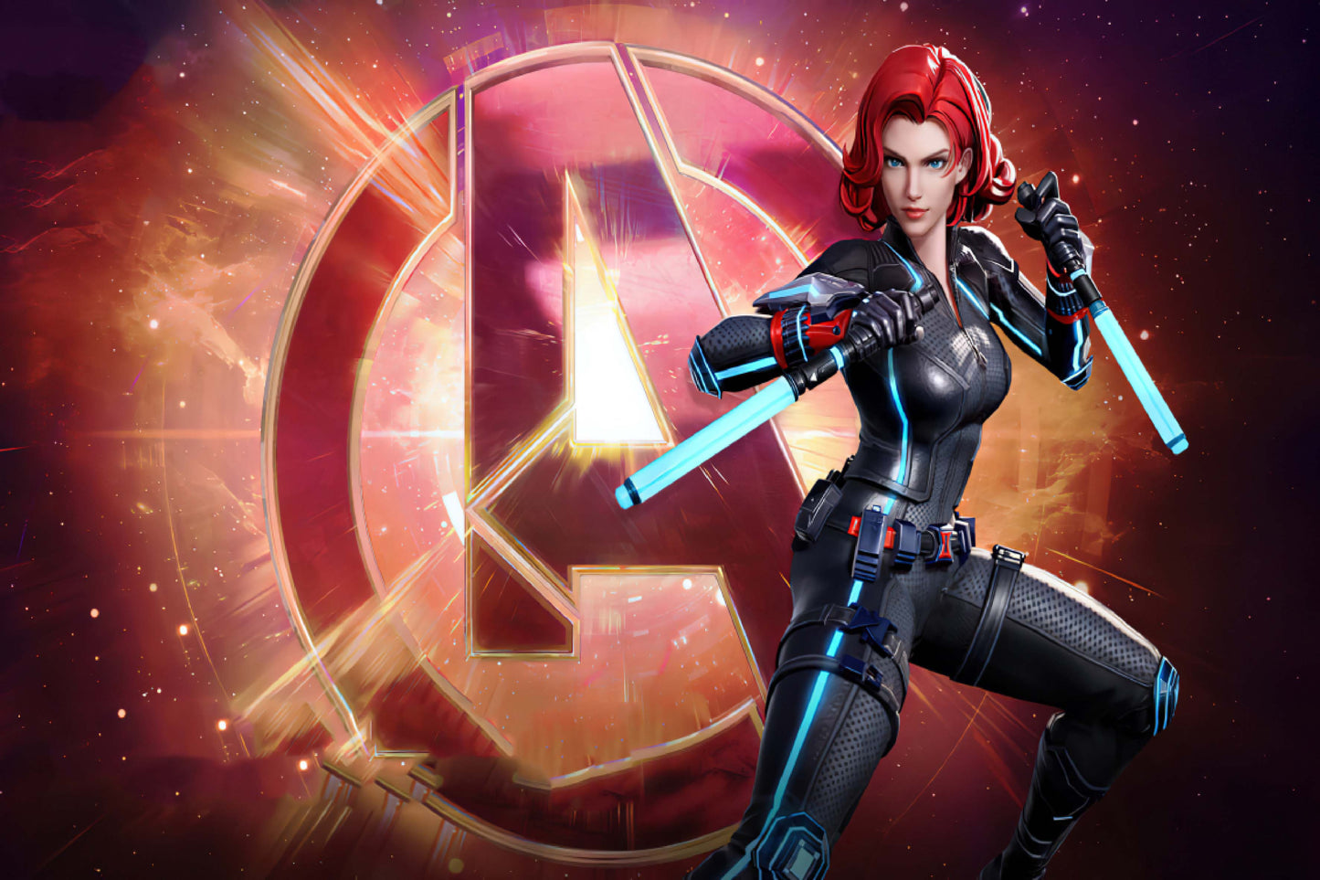 Black Widow Comics Marvel Super War Comic Book Poster Print Wall Art