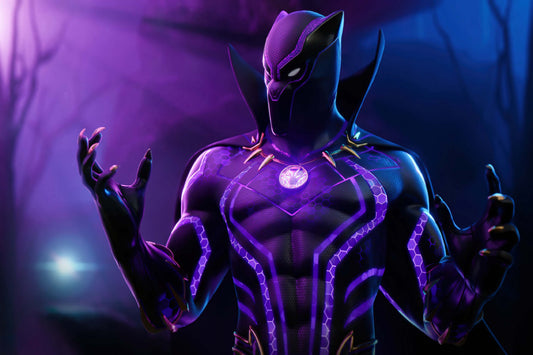 Black Panther Comic Book Poster Print Wall Art