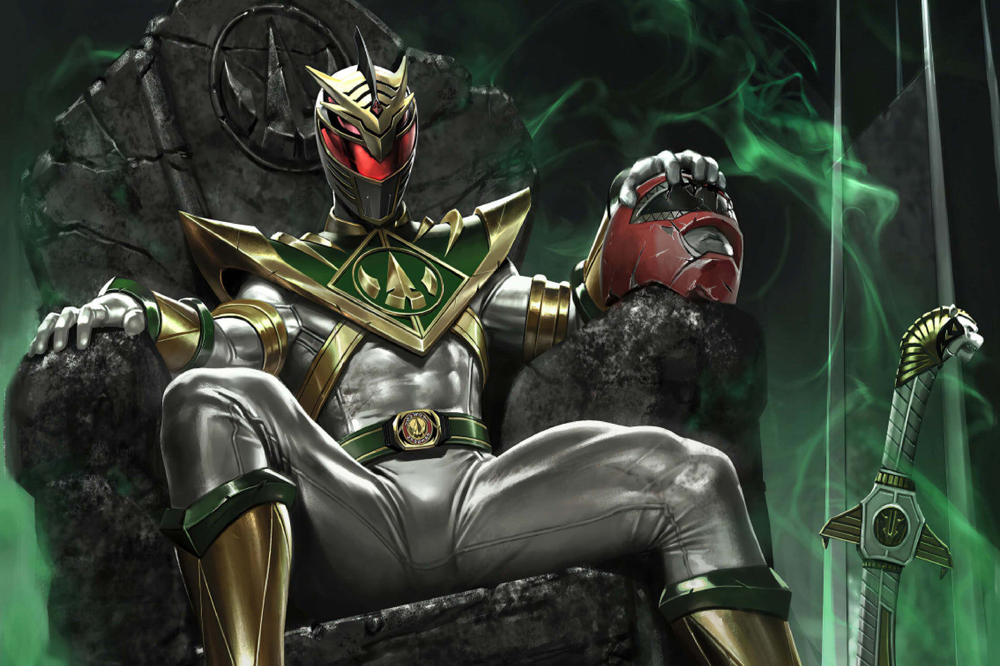 Lord Drakkon Power Ranger Comic Book Poster Print Wall Art