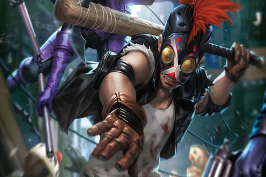 Clownhunter Batgirl Spoiler Comic Book Poster Print Wall Art