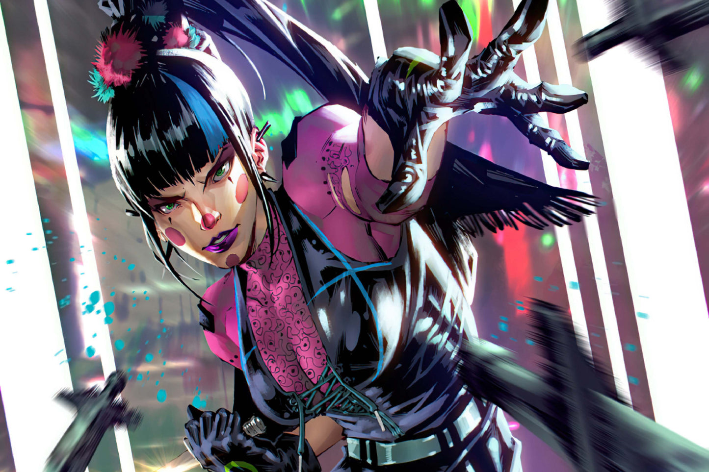 Punchline Dc Comic Book Poster Print Wall Art