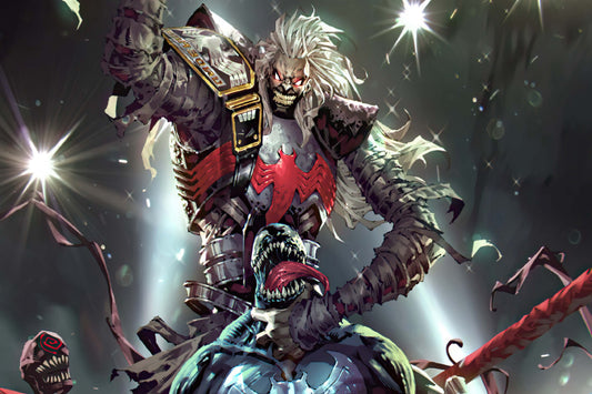 Knull Vs. Venom Comic Book Poster Print Wall Art