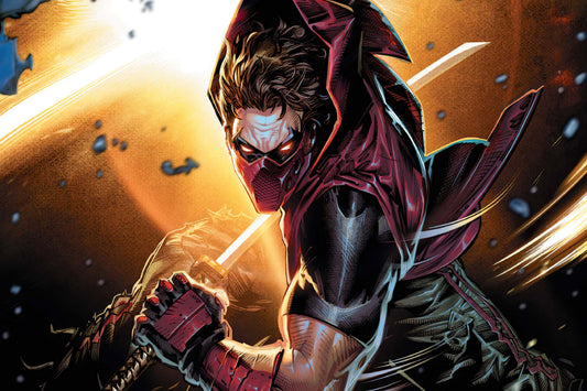Red Hood Outlaw Dc Comic Book Poster Print Wall Art