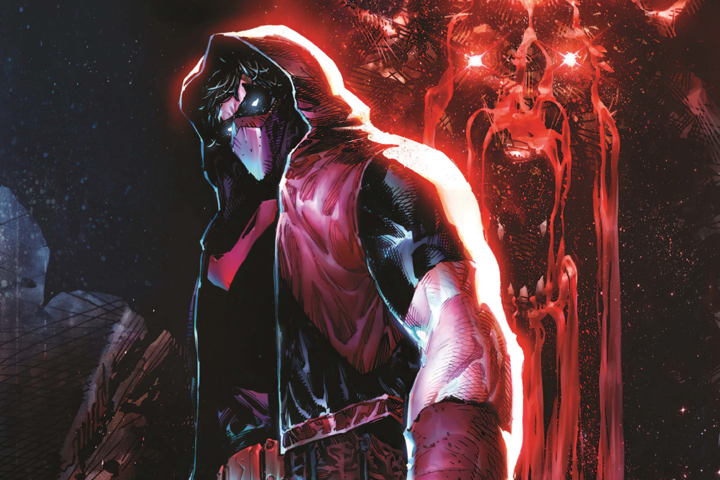 Red Hood Outlaw Dc Comic Book Poster Print Wall Art