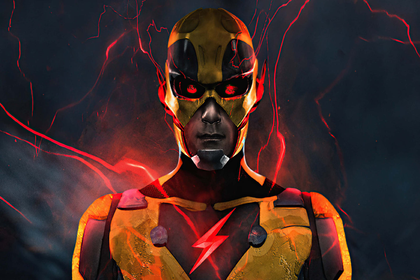Reverse Flash Dc Villain Comic Book Poster Print Wall Art
