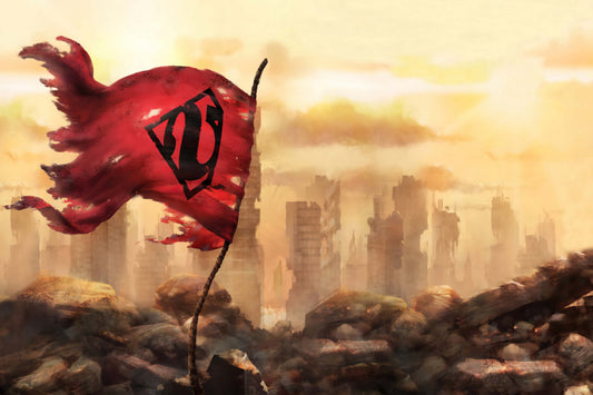 Superman Cape Symbol Comic Book Poster Print Wall Art
