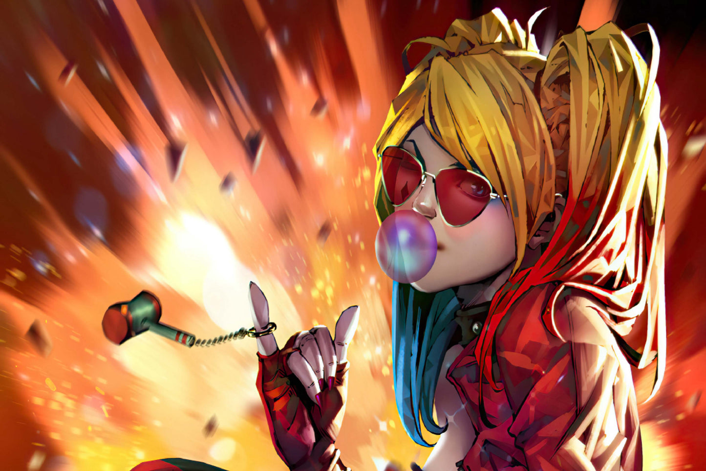 Harley Quinn Dc Comic Book Poster Print Wall Art