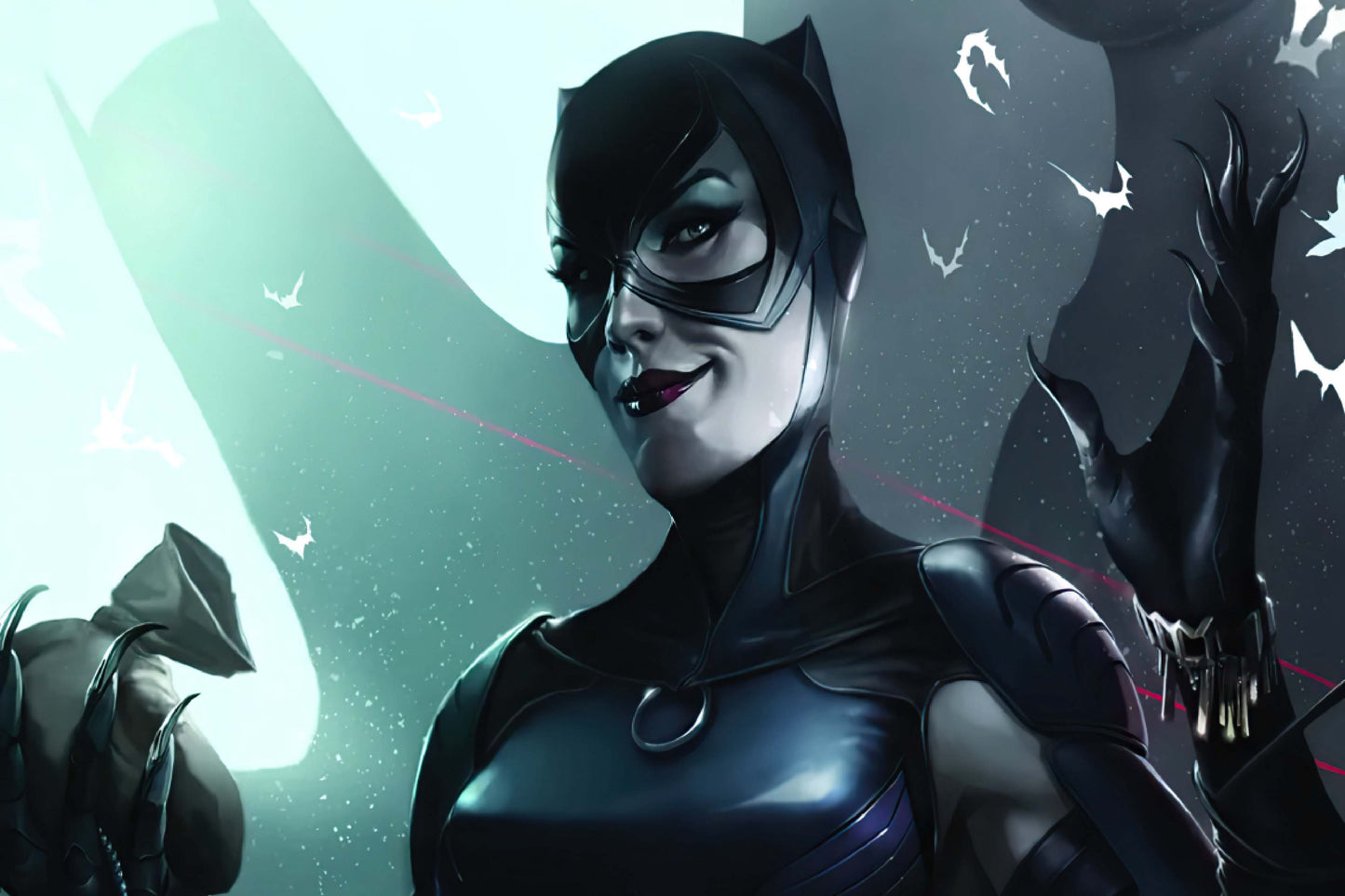 Catwoman Dc Comic Book Poster Print Wall Art