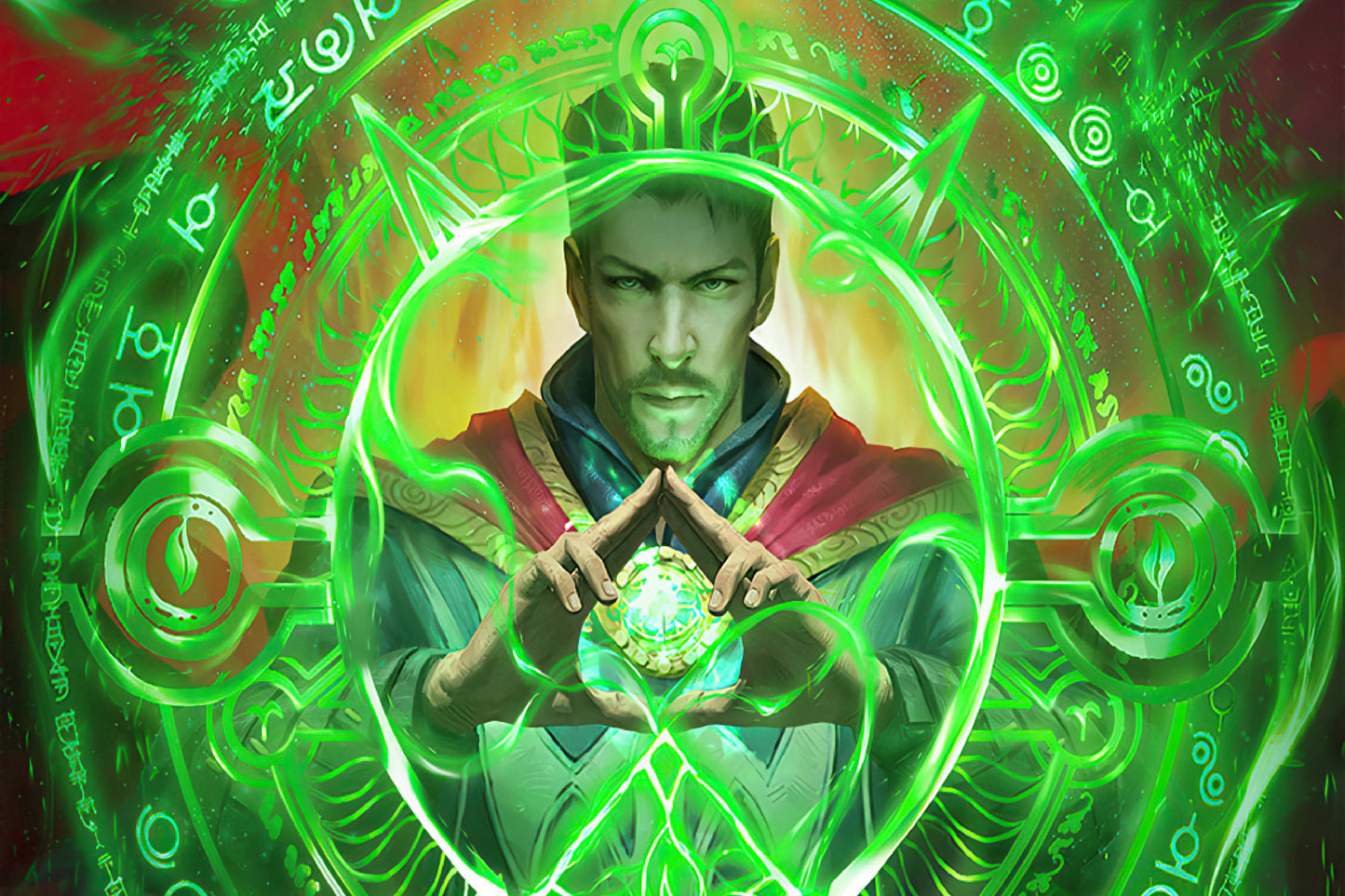 Doctor Strange Marvel Superhero Comic Book Poster Print Wall Art