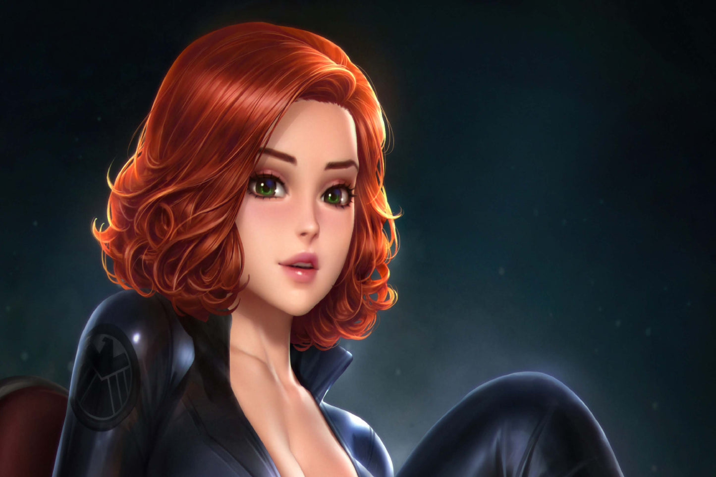 Black Widow Marvel Comic Book Poster Print Wall Art