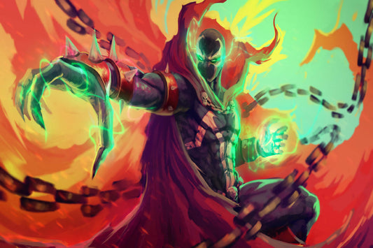 Spawn Chains Comic Book Poster Print Wall Art