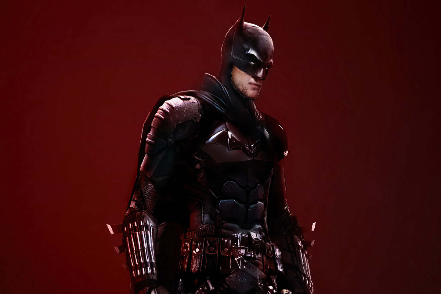 The Batman Movie Robert Pattinson Comic Book Poster Print Wall Art
