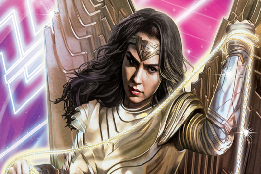 Wonder Woman 1984 Art Comic Book Poster Print Wall Art