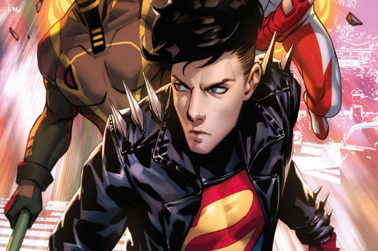 Superboy Young Justice Superhero Members Comic Book Poster Print Wall Art