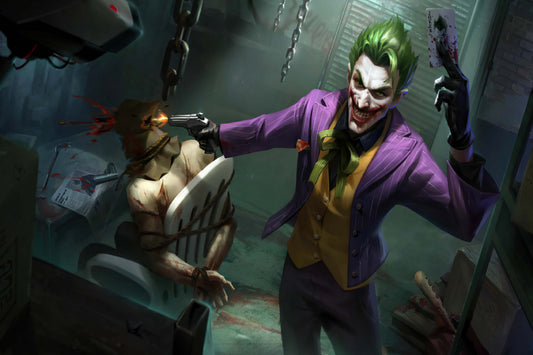 Joker Smile Dc Supervillain Comic Book Poster Print Wall Art