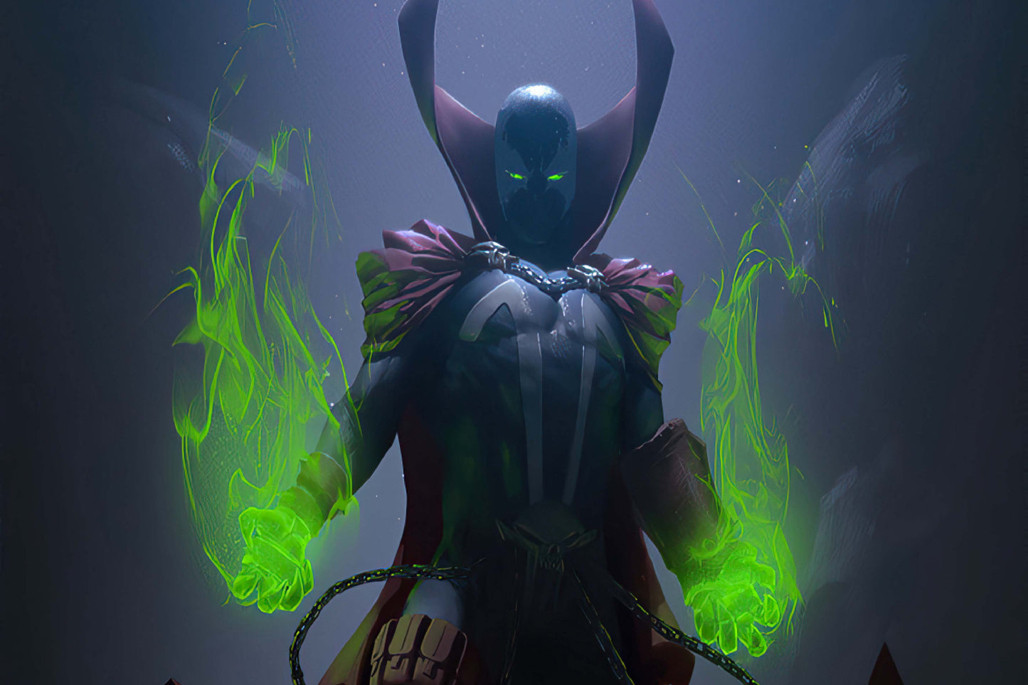Spawn Art Comic Book Poster Print Wall Art