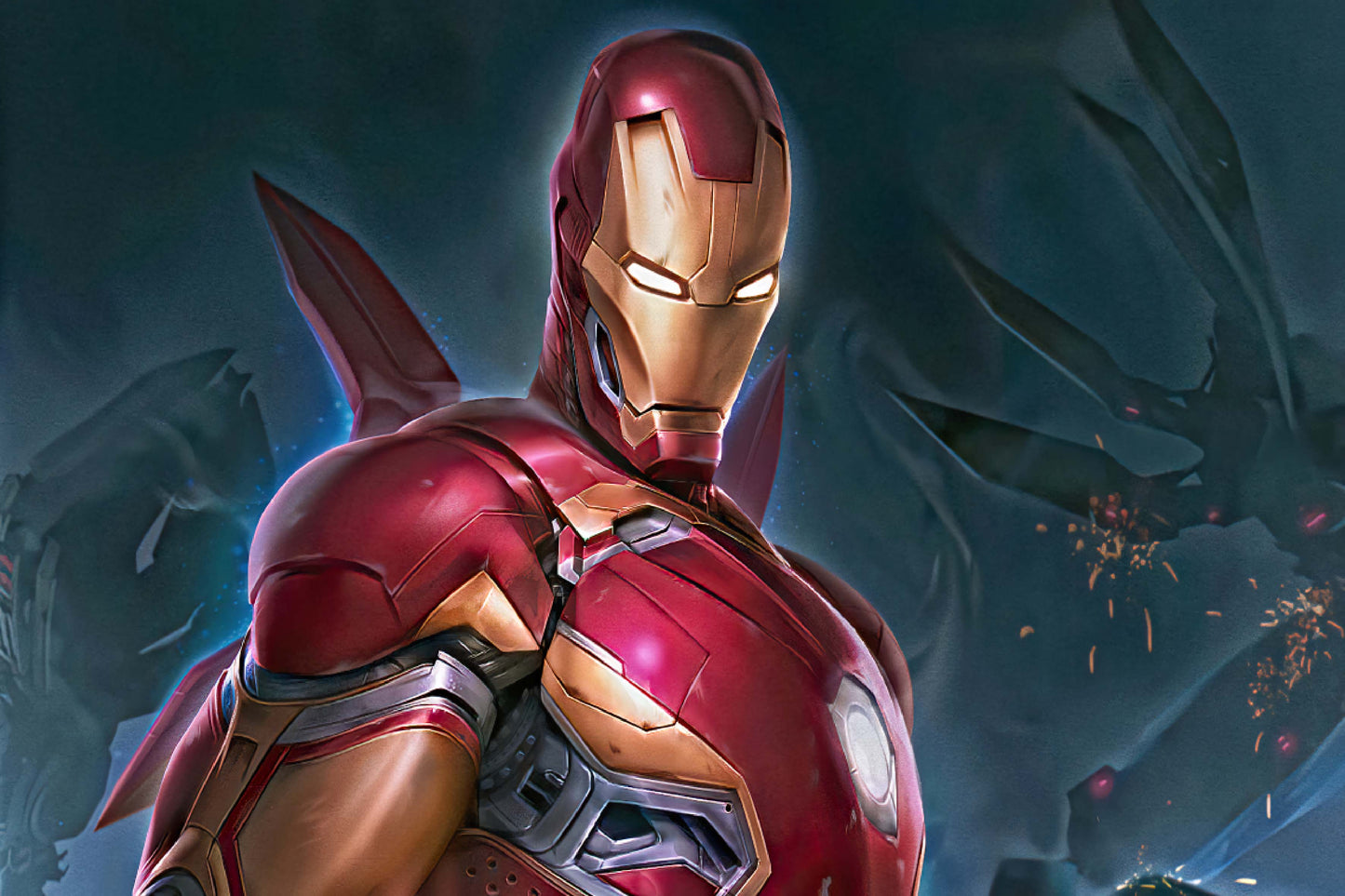 Iron Man Marvel Comics Comic Book Poster Print Wall Art