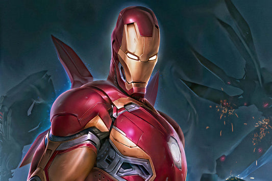 Iron Man Marvel Comics Comic Book Poster Print Wall Art