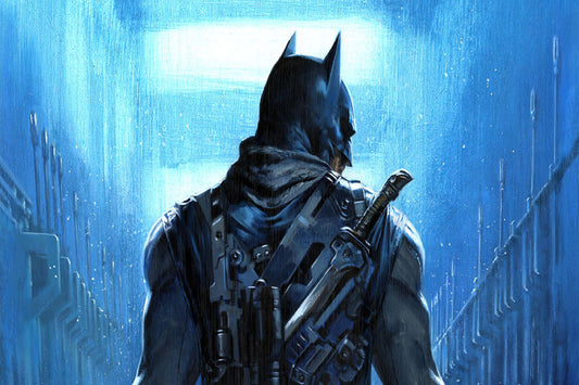 Grim Knight Batman Guns Comic Book Poster Print Wall Art