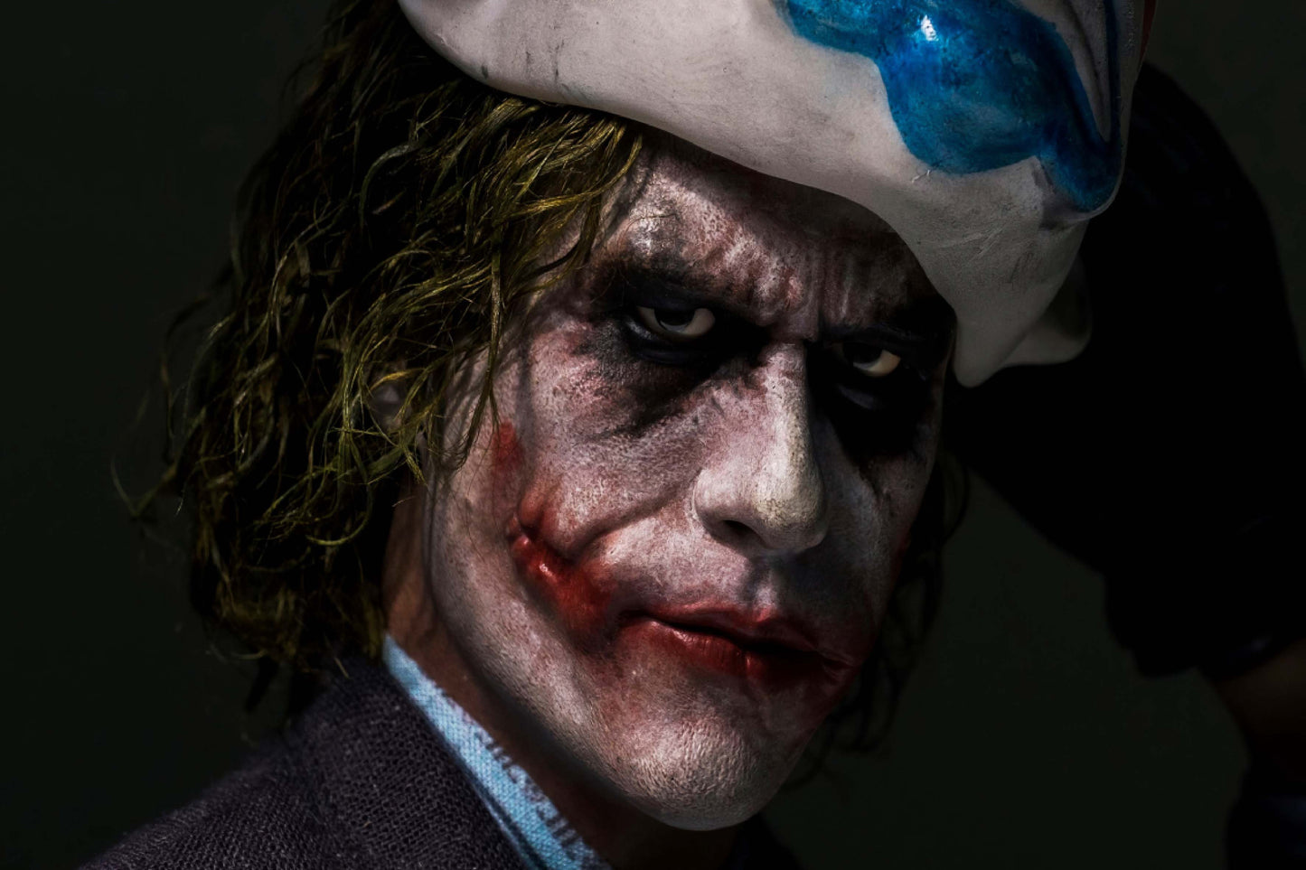 Joker Heath Ledger Art Comic Book Poster Print Wall Art