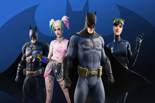 Batman Harley Quinn Catwoman Dcs Outfits Comic Book Poster Print Wall Art