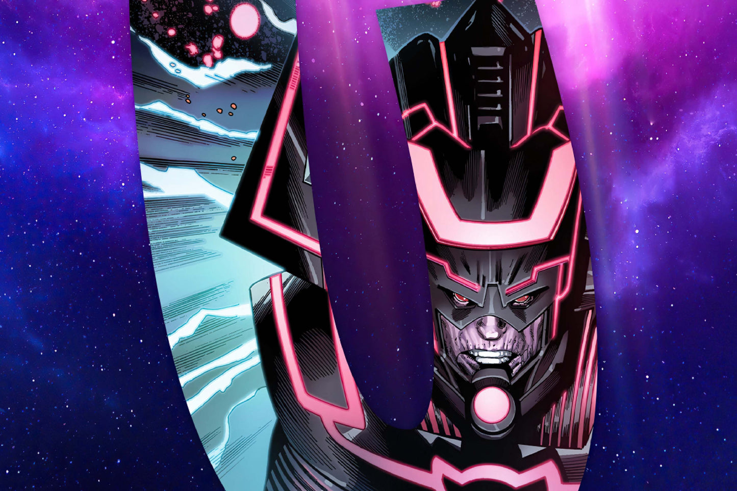 Galactus Comic Book Poster Print Wall Art