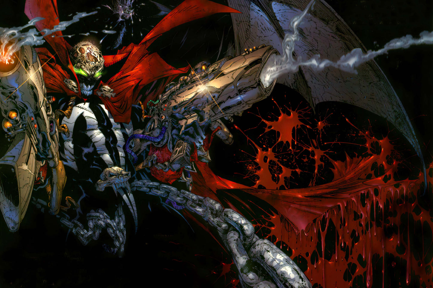 Spawn Weapons Comics Comic Book Poster Print Wall Art
