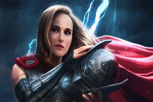 Thor Jane Foster Comic Book Poster Print Wall Art