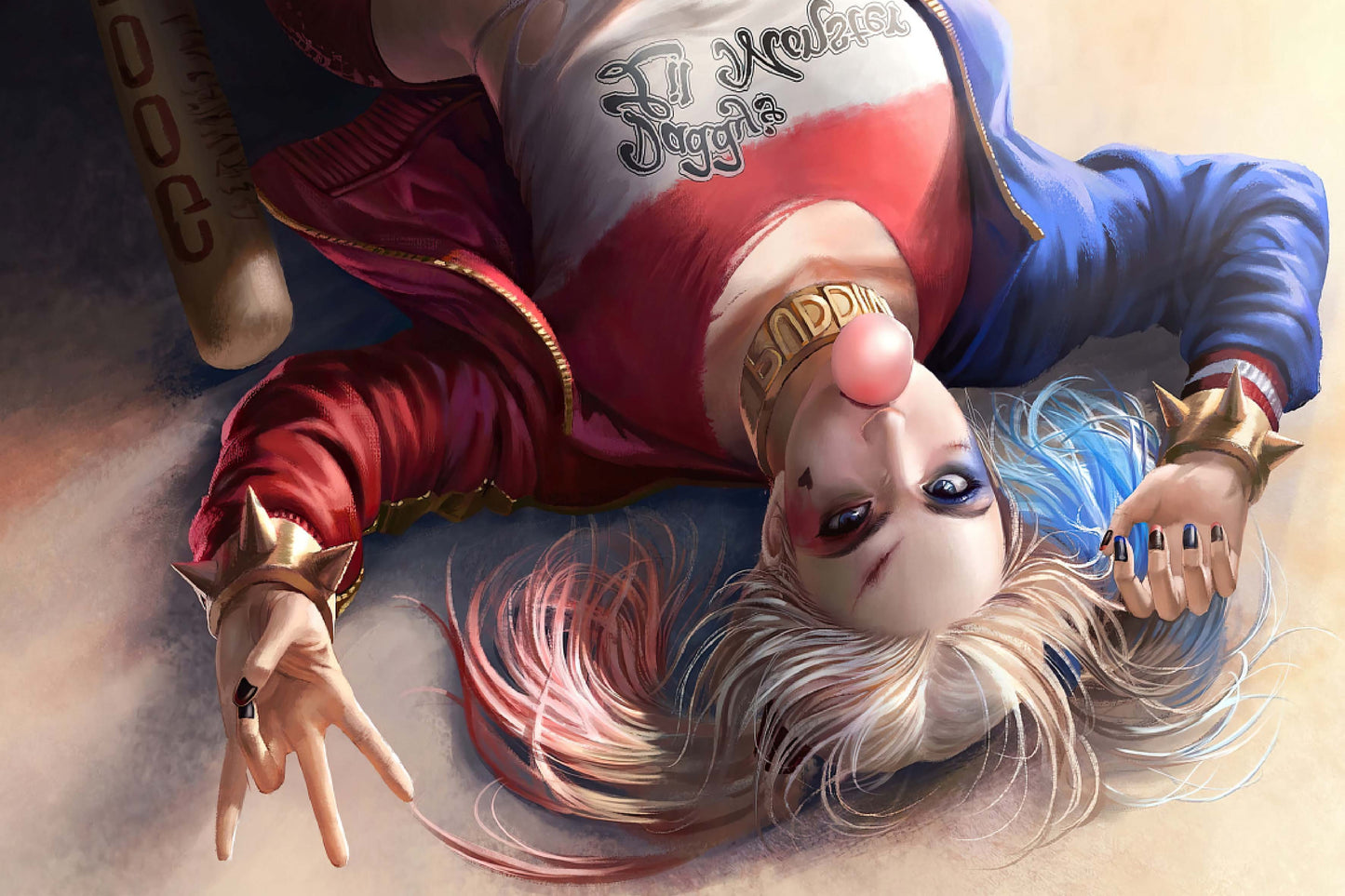 Harley Quinn Dc Comics Art Comic Book Poster Print Wall Art