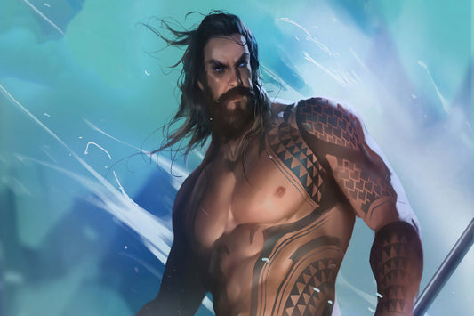 Aquaman Dc Comics Art Comic Book Poster Print Wall Art