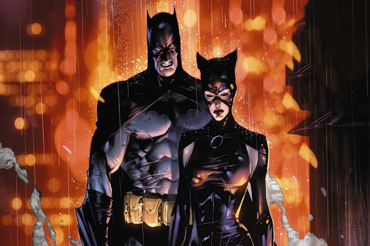 Batman And Catwoman Dc Comics Comic Book Poster Print Wall Art