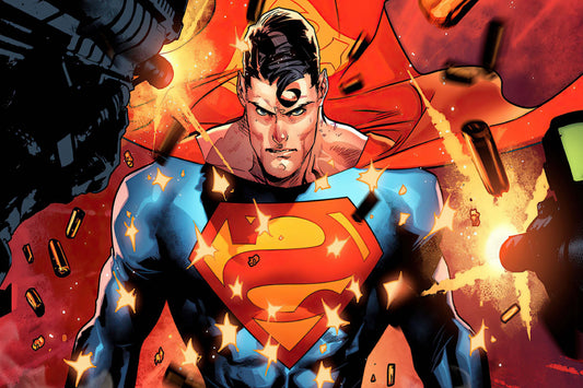 Superman Bulletproof Comic Book Keychain