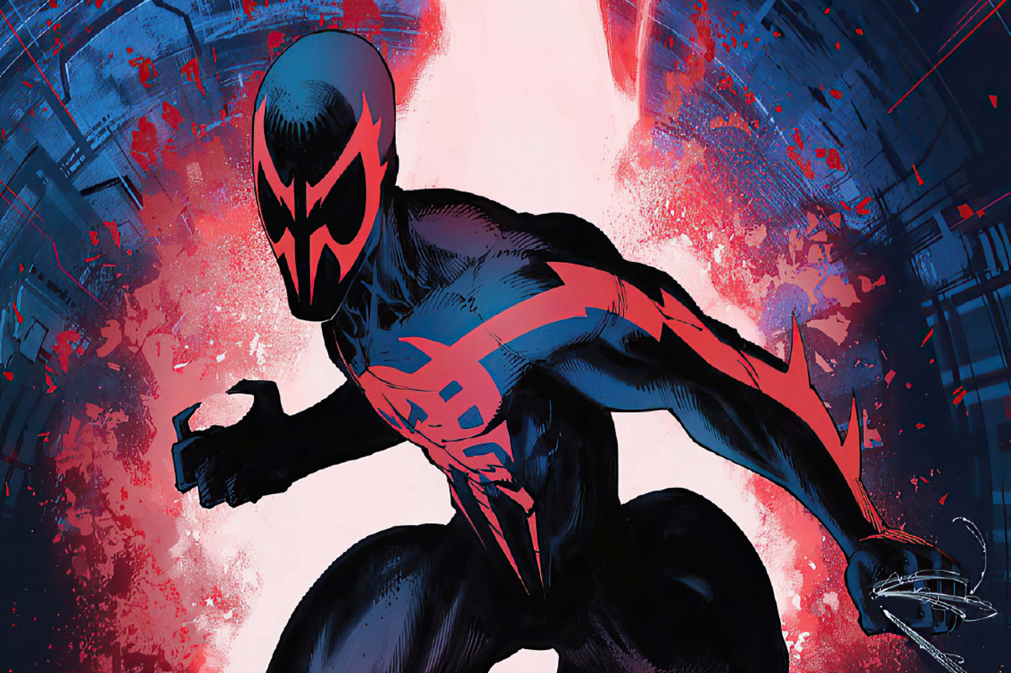 Spider Man 2099 Superhero Comic Book Poster Print Wall Art