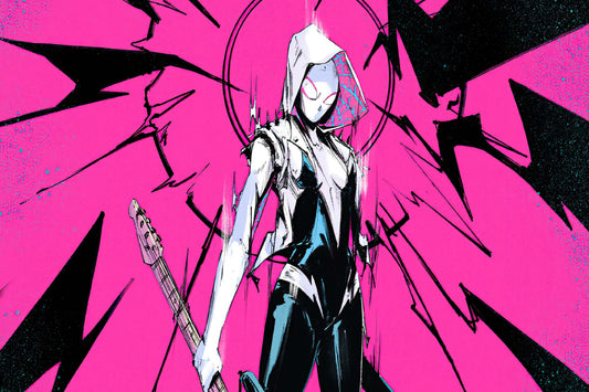 Spider Gwen Comic Book Poster Print Wall Art