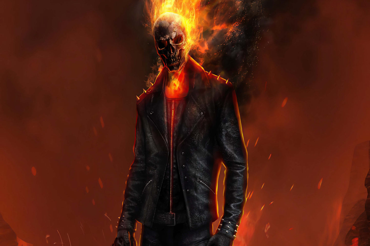 Ghost Rider Art Comic Book Poster Print Wall Art