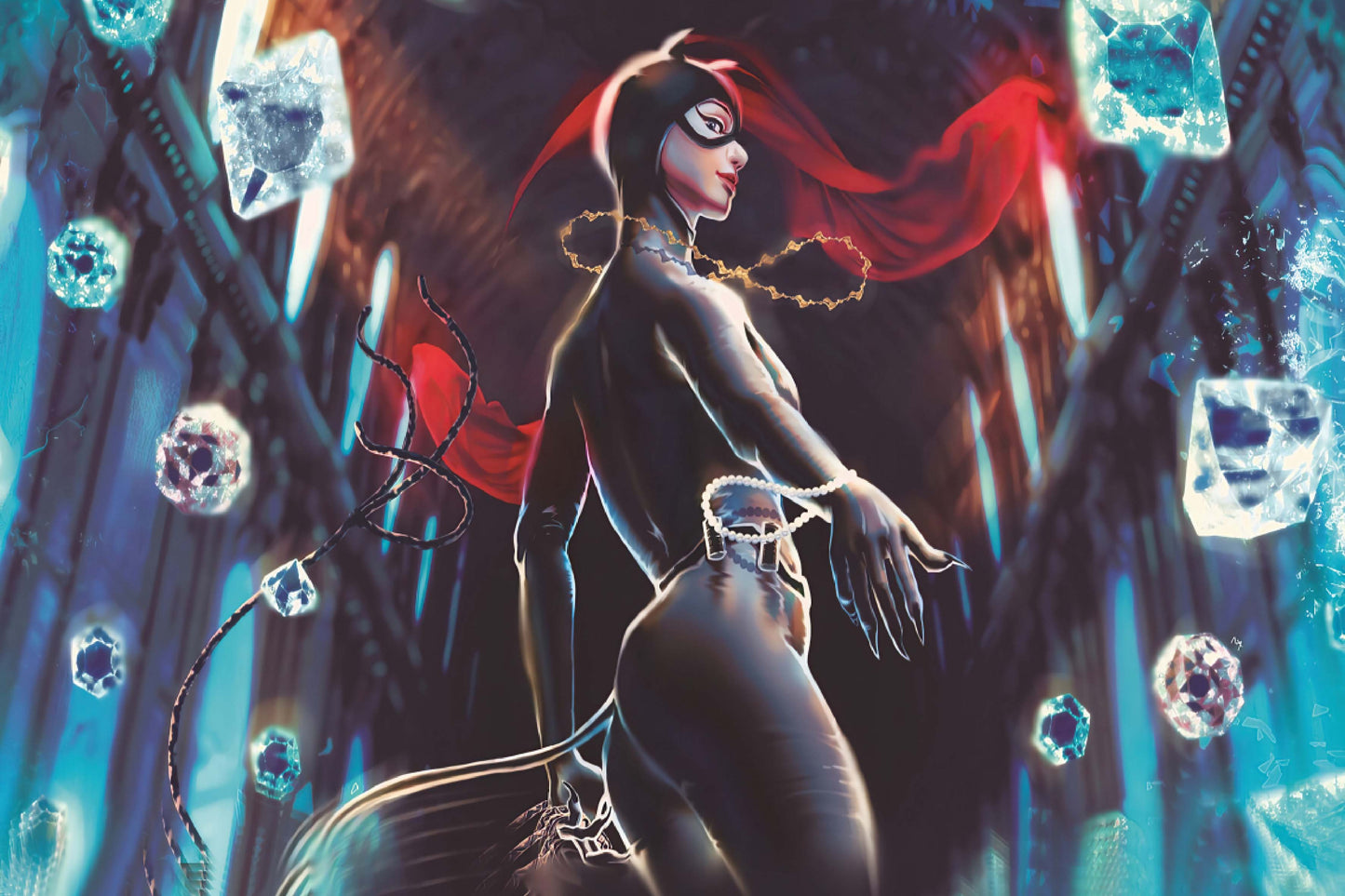 Catwoman Dc Comic Book Poster Print Wall Art