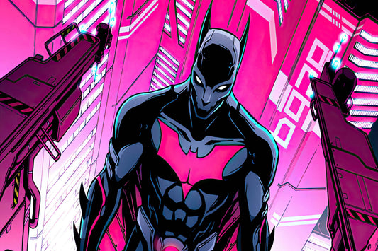 Batman Beyond Dc Comics Art Comic Book Keychain