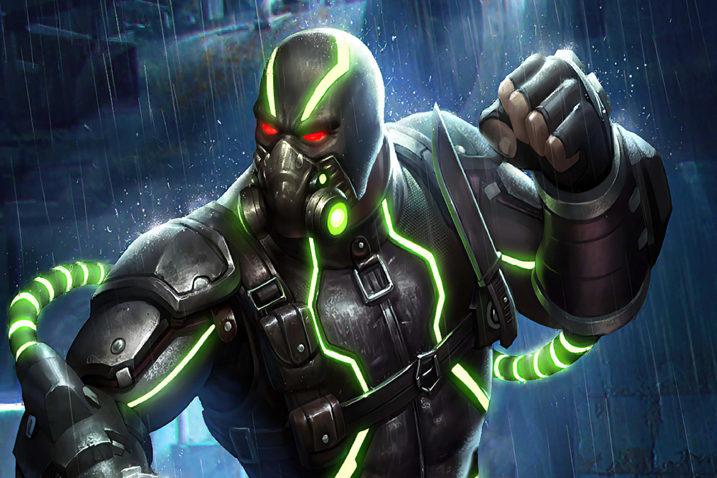 Bane Dc Comics Villain Comic Book Poster Print Wall Art