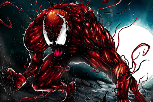 Carnage Marvel Supervillain Comic Book Poster Print Wall Art