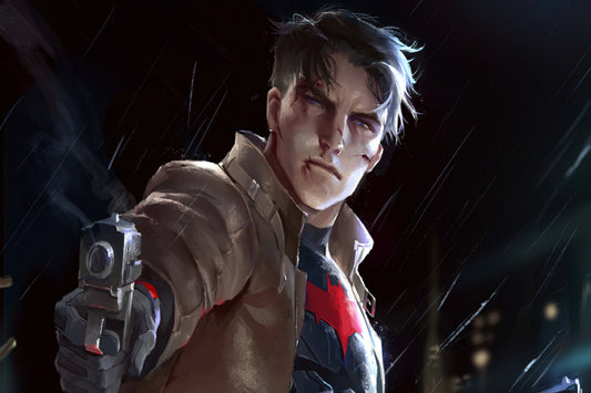 Red Hood Jason Todd Unmask Dc Comics Comic Book Jigsaw Puzzle